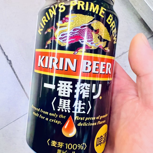 麒麟一番榨黑生，日本麦芽与生啤工艺的焦香协奏！