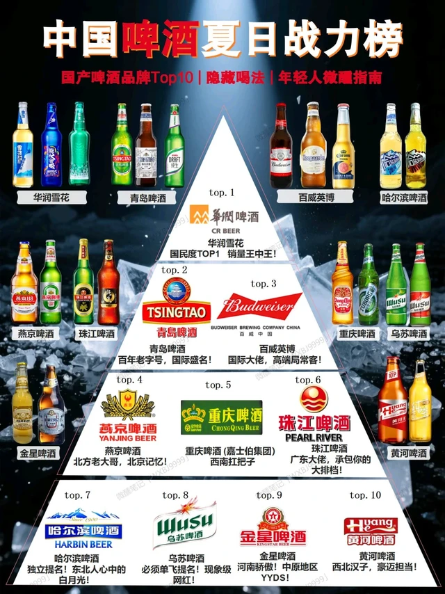 🍺中国啤酒十大清单！必喝款都在这
