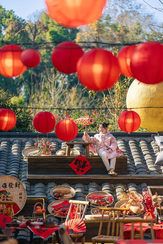 被人夸爆！新年照拍出年味满满，进来直接抄