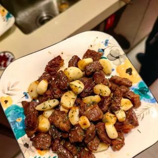 低脂雪花眼肉牛排的美味体验