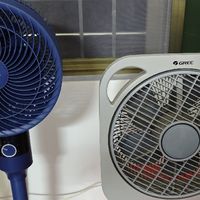 炎热的夏天还是得有台空气循环扇