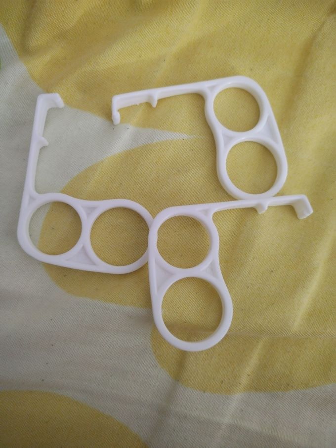 手指手机支架掌中支架保护关节白色3个装