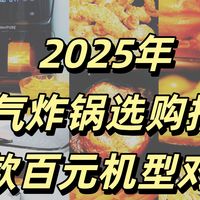 2025年空气炸锅选购指南，4款百元机型对比