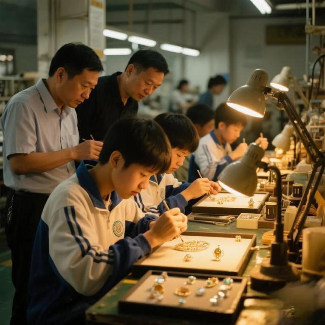 珠宝业万人缺口遇职教百分百就业 河南技校破解人才供需密码