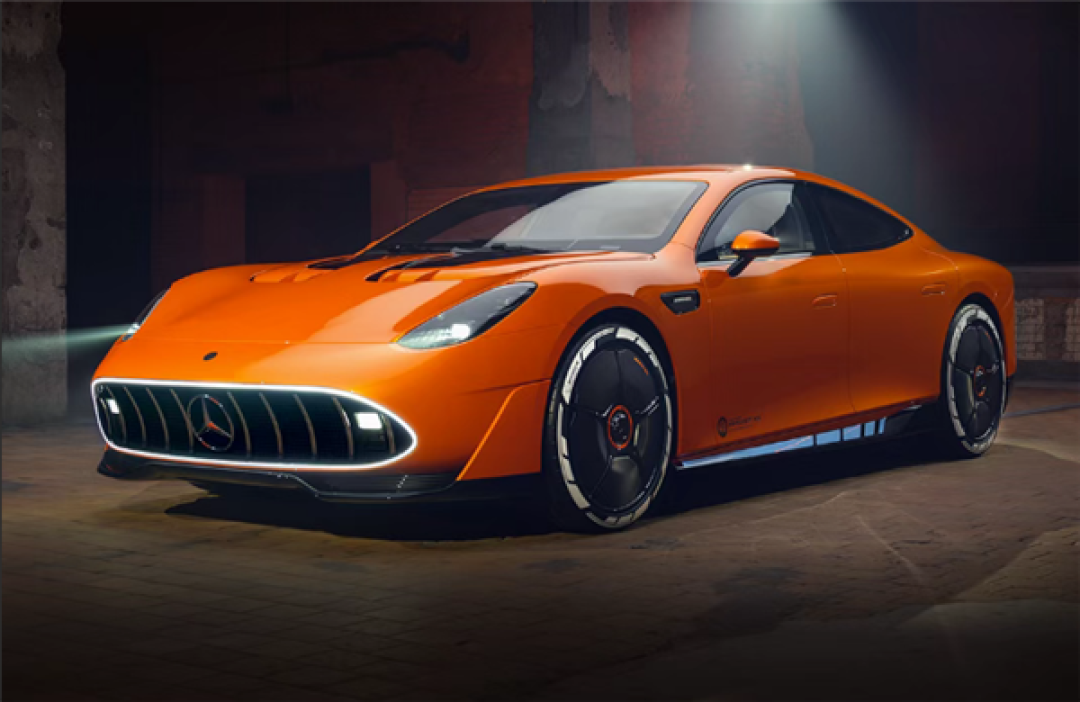 AMG GT XX概念车全球首发:3轴向磁通电机、1360马力!