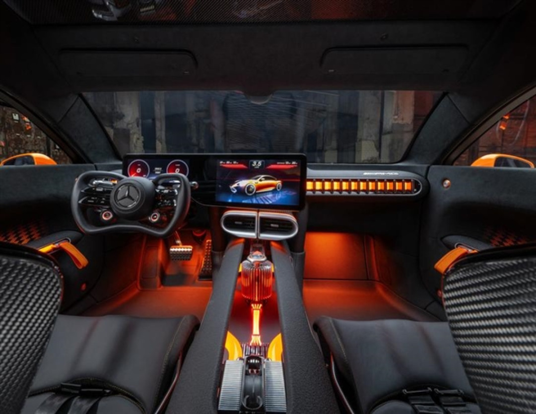 AMG GT XX概念车全球首发:3轴向磁通电机、1360马力!