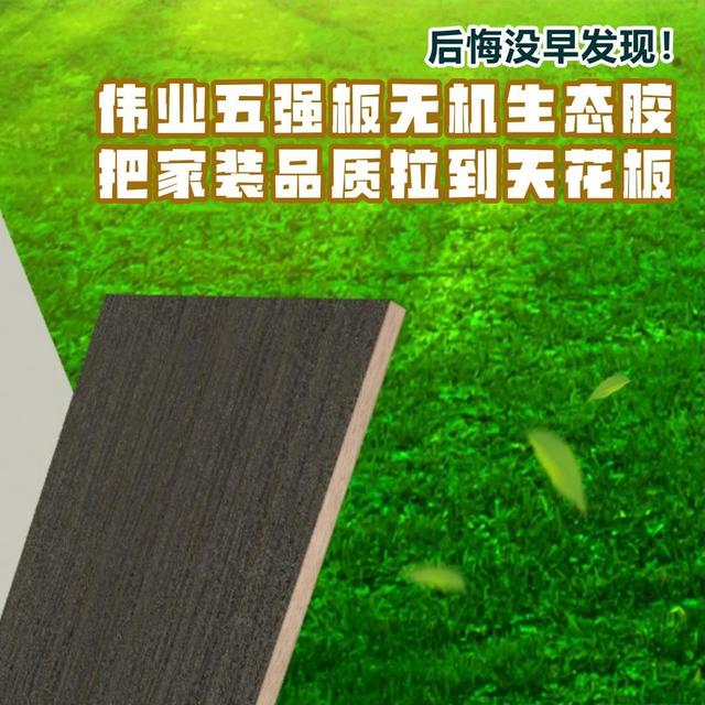 后悔没早发现！伟业五强板把家装品质拉到天花板