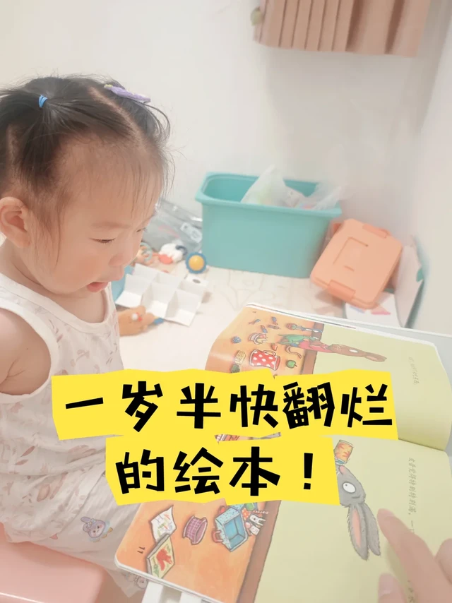 一岁半宝宝翻烂的绘本！