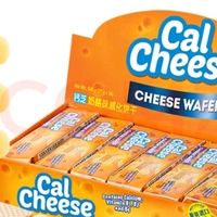钙芝威化夹心饼干：浓郁芝士风味