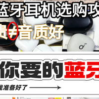 蓝牙耳机排行榜前十名有哪些？想不踩坑，这一篇直接帮你选对！