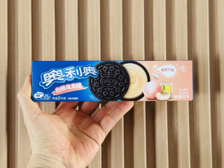 618吃喝，奥利奥白桃乌龙味