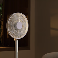 米家新品落地扇Pro，超薄好收纳，可用充电宝供电露营好搭子！