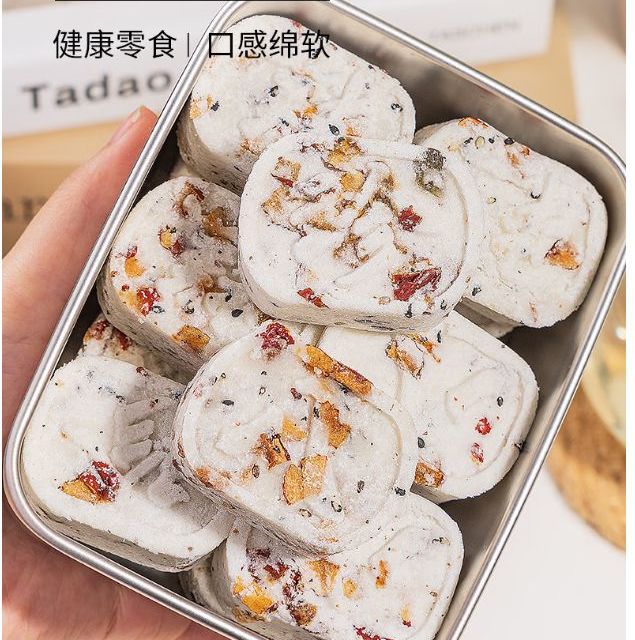 轻即无糖精红枣山药八珍糕，养脾胃小零食