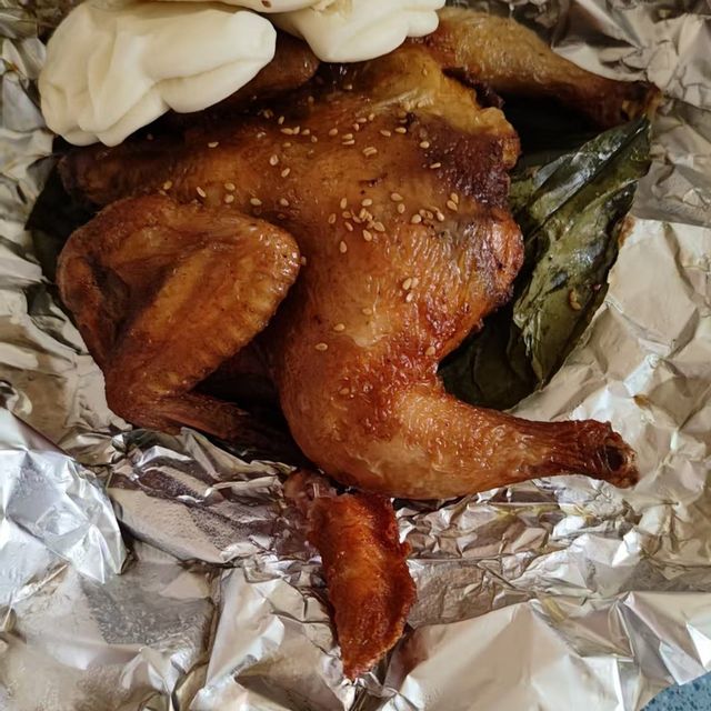 箐筳荷叶鸡招牌五香+鸡翅尖+荷叶夹