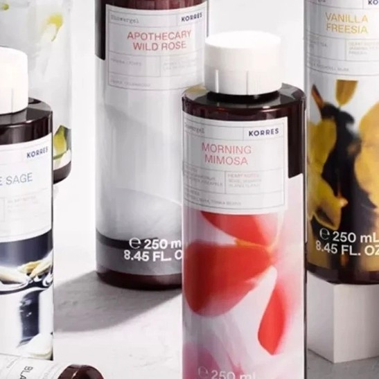 KORRES 圣托里尼葡萄沐浴露