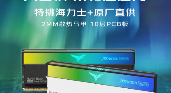 十铨科技旗舰店幻镜DDR5内存台式机ARGB灯条：点亮你的电竞之梦