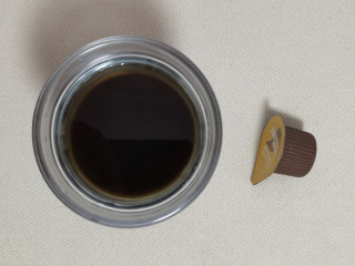 东哥送的咖啡液，虽少，但好喝。