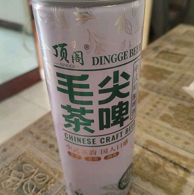 【毛尖精酿茶啤】原麦汁浓度12°P 精酿茶啤酒