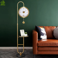 盈派旗舰店纯铜落地钟：时光与艺术的优雅交融