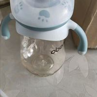 欧贝妮 吸管奶瓶 防摔奶瓶
