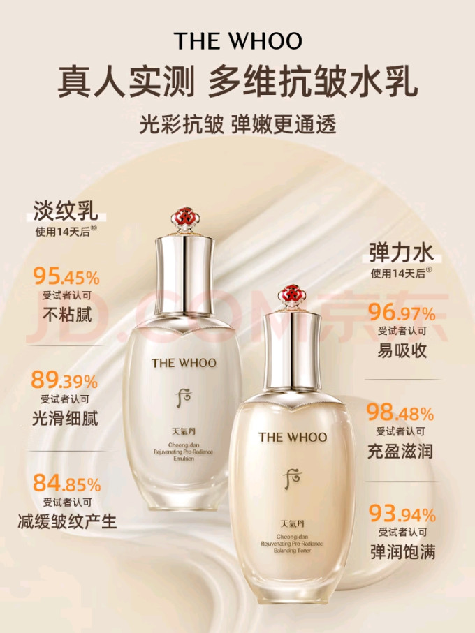 后护肤套装