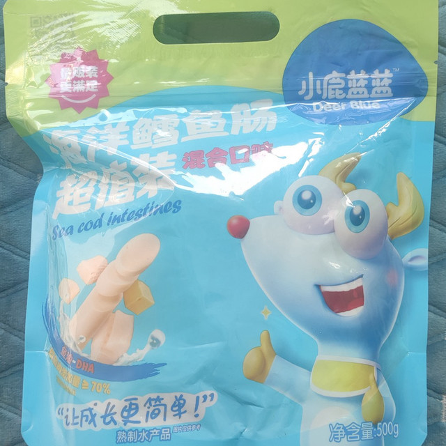 海洋鳕鱼肠，宝宝零食新宠！