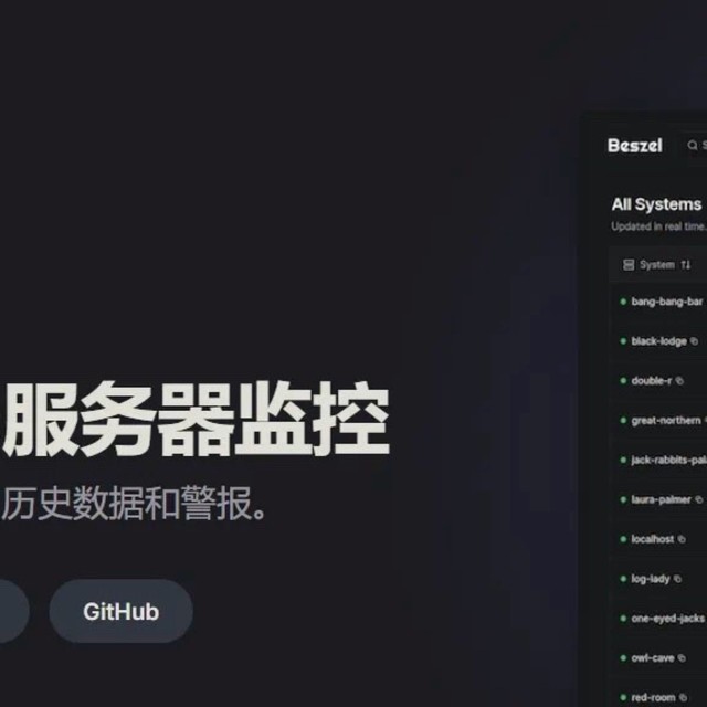 Beszel：开源监控平台