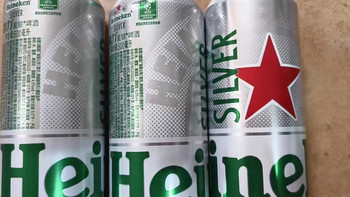 Heineken Silver/喜力星银啤酒500ml*3罐全麦酿造爽口精酿分享装