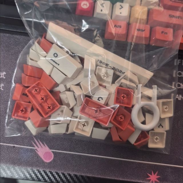 马里奥键帽PBT热升华OEM高度正派反派