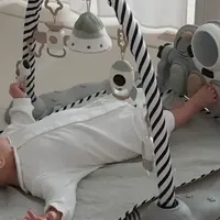 贝易婴儿健身架，拯救手忙脚乱的奶爸​