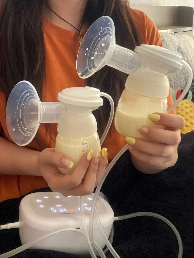 追奶妈妈可以试一下升级后的卡乐怡吸奶器！