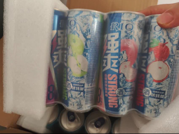 锐澳鸡尾酒 果酒甜酒8度 强爽系列多口味 330ml*8罐
