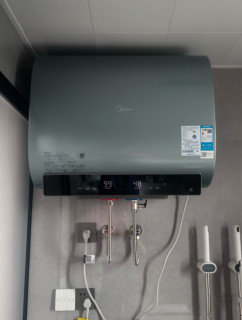 美的（Midea）TECH活水电热水器 60升3200W变频速热 10重过滤