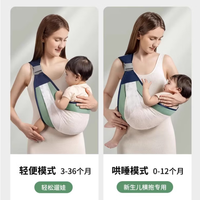 光多拉新生儿前抱式背带，解放父母双手，透气设计受欢迎！