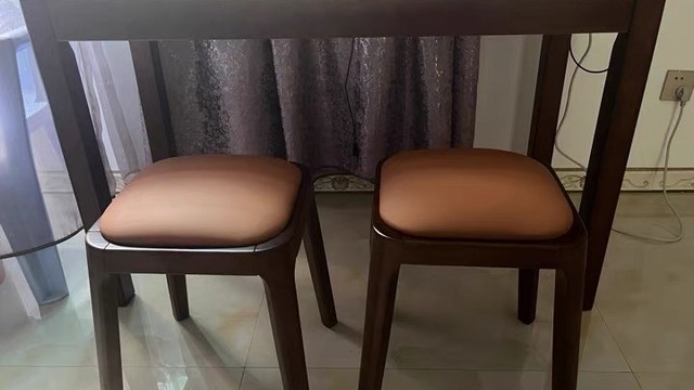 实木餐凳家用软包餐凳摞叠放