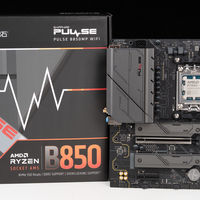 蓝宝石PULSE脉动B850MP WIFI：800元价位足以满足9800X3D极致超频