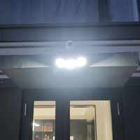 终于找到院子照明神器！颖朗太阳能灯，三个灯头，照亮范围超广！