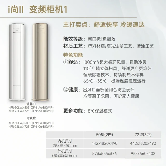 🔥格力柜机呼声最高三款，你选对了吗？