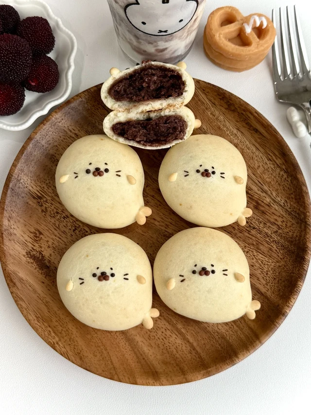 小海豹红豆软皮饼🫘