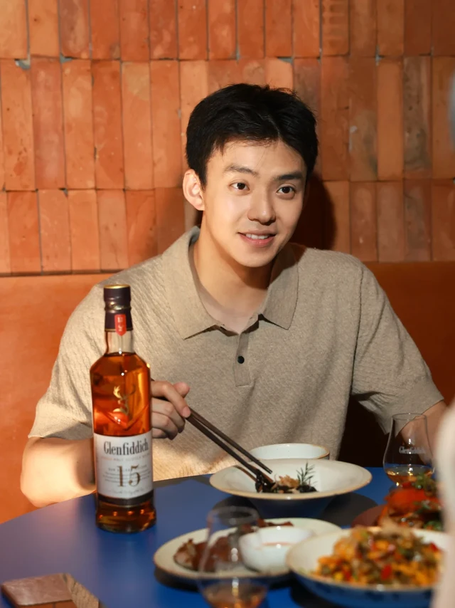 约朋友吃了一顿漂亮饭