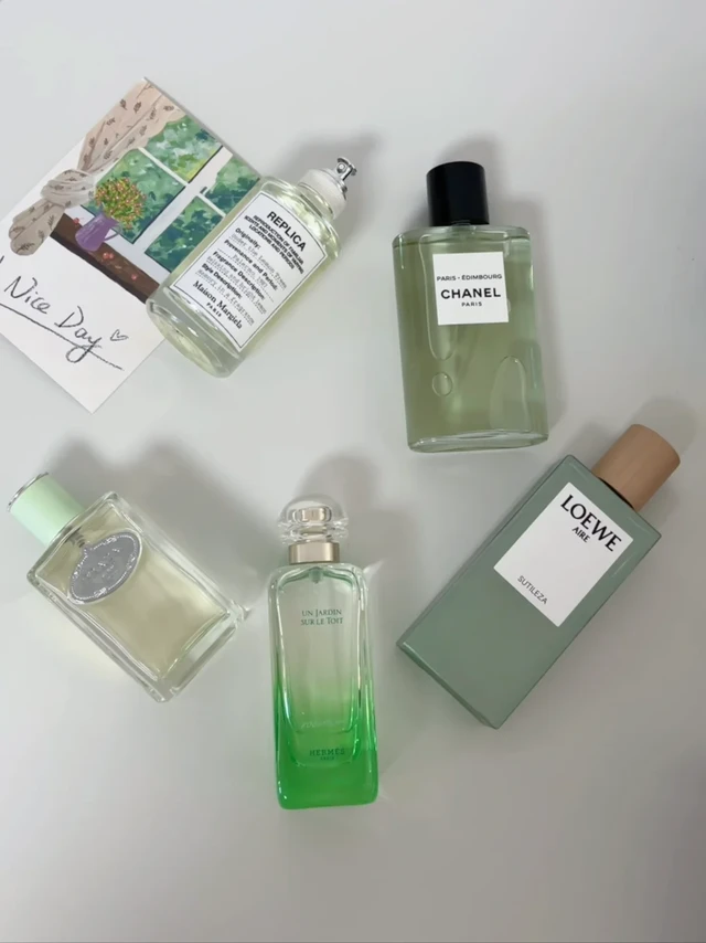 💚5支神仙绿意香水｜清冷高级感拉满（附香评