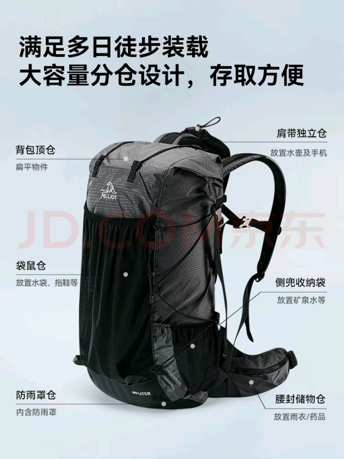 伯希和旅行背包