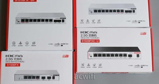 H3C S1506FX、S1509FXC-U、S1510FX、S1510FX-UP 交换机拆机评测
