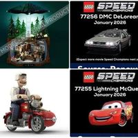多款乐高套装新品公布！8月星战UCS |新天鹅城堡 | X档案 |汽车总动员~