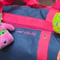 迪卡侬DECATHLON游泳包干湿分离健身包女沙滩包运动防水包收纳袋