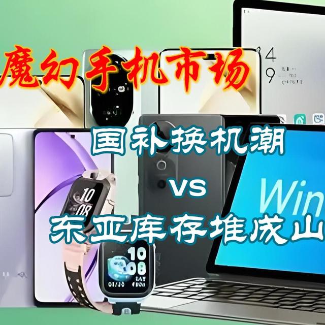 魔幻手机市场：国补换机潮vs东亚库存堆成山