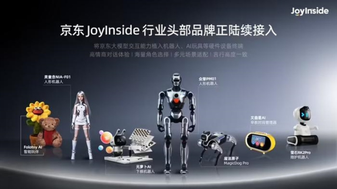 一人一狗一玩具 京东回应将有AI潮玩产品发布:消息属实