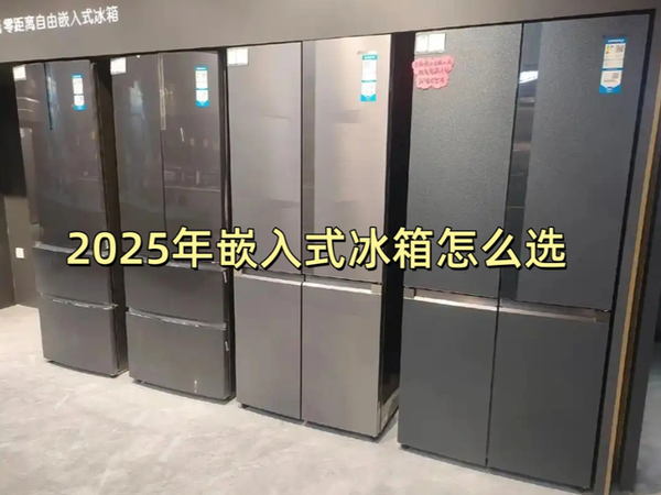 嵌入式冰箱怎么选?2025三大热门冰箱横评,看完你也秒变行家!