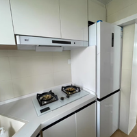 美菱 402L 超薄零嵌入双门冰箱：家居储鲜新宠