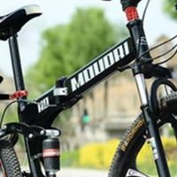 可折叠的山地自行车，外出骑行太方便啦！